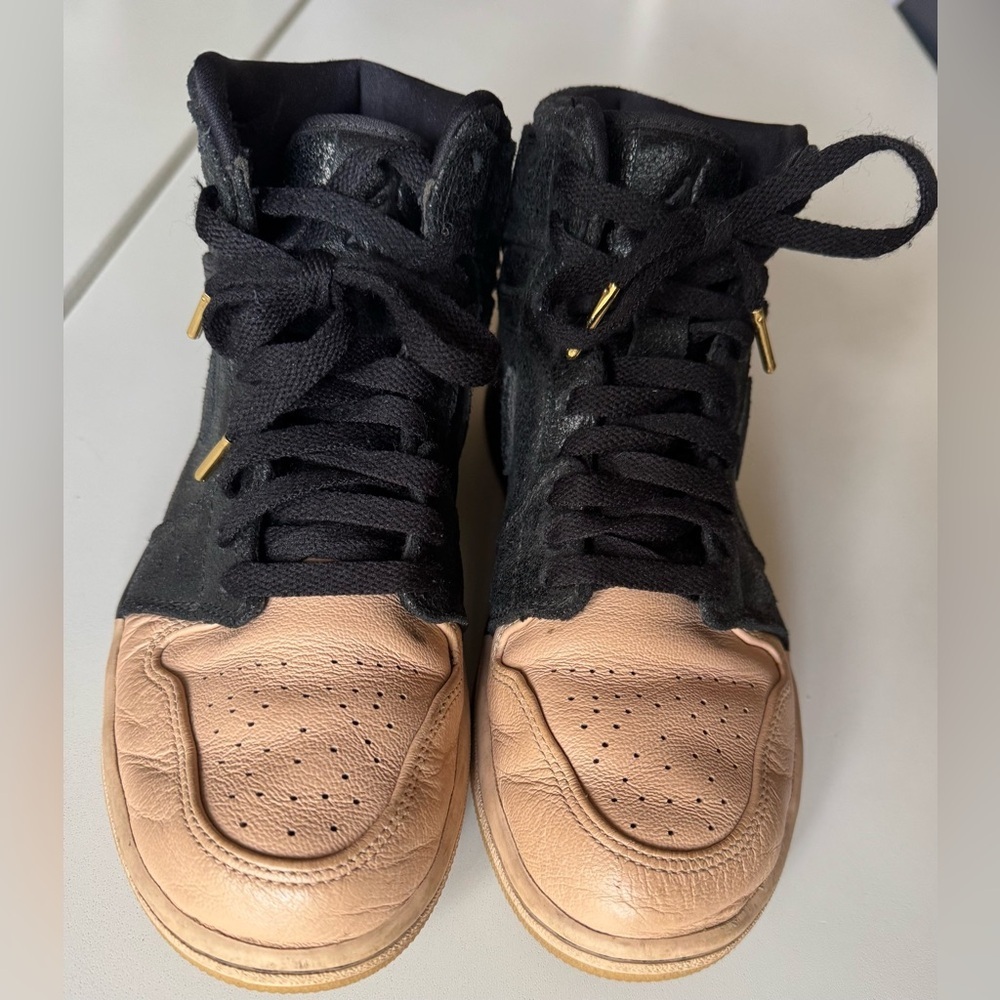 Women’s Nike Air Jordan 1 Retro High Dip Toe Shoes size 8 - Picture 3 of 8
